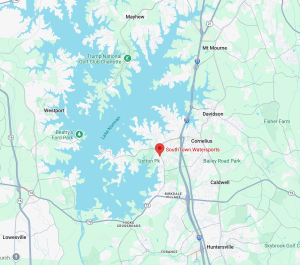 SouthTown Watersports Lake Norman Map